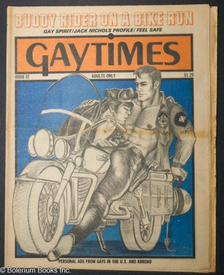 Cat.No: 312967 Gaytimes: #32: Buddy Rider On a Bike Run. Robert Leighton, Donald Stevens...