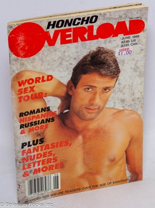 Cat.No: 313002 Honcho Overload: two handed man to man action; vol. 3 #3, June 1988. Jake...