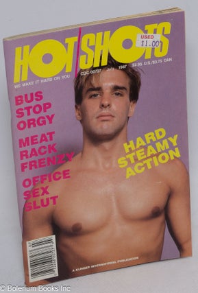 Cat.No: 313037 Hot/Shots: we make it hard on you; vol. 2, #2, July 1987. Robert Leighton