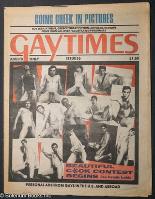 Cat.No: 313171 Gaytimes: #55; Going Greek in Pictures. Roger Martin, Chad Stuart David...