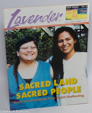 Cat.No: 313295 Lavender: Biweekly news, culture, leisure for the Twin Cities...