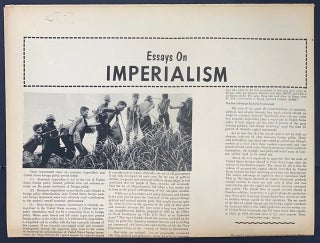 Cat.No: 313310 Essays on imperialism