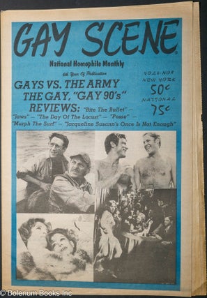 Cat.No: 313321 Gay Scene: National homophile monthly; vol 6, #2, July 1975: Gays vs. the...