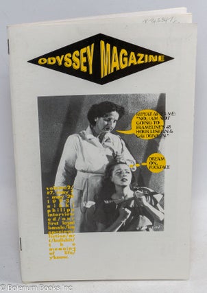 Cat.No: 313347 Odyssey Magazine: vol. 2, #7, May 7- May 20, 1993. Guillaume D'Idaho