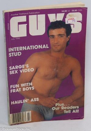 Cat.No: 313497 Guys magazine: vol. 3, #3, July 1990. Bob Harris