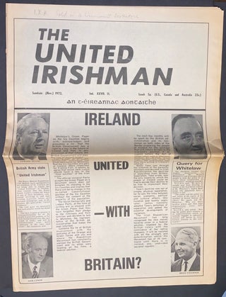 Cat.No: 313555 The United Irishman / An tÉireannach Aontaithe. Vol. XXVII no. 11...