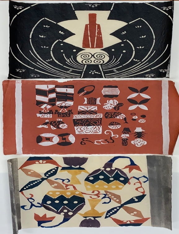 Cat.No: 313598 [Three pairs of paper placemats from the Takumi Craft Shop]