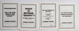 Cat.No: 313682 [Four booklet series on Islam] Nos. 1-4. Ahmed Hulûsi