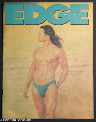 Cat.No: 313698 Edge magazine (aka L.A. Edge) #343, Sept. 4, 1996. Dennis Colby, John...