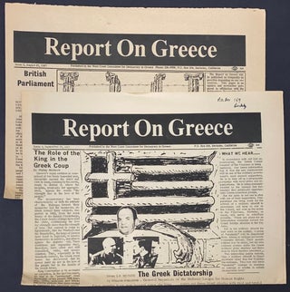 Cat.No: 313709 Report on Greece [issues 2 and 3