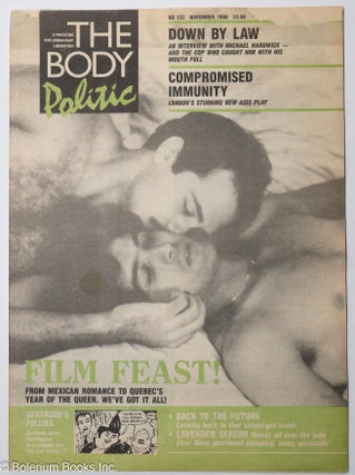 Cat.No: 313745 The Body Politic: a magazine for lesbian/gay liberation; #132, November,...