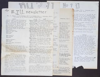 Cat.No: 313756 The RJU Newsletter (becoming "Nu?") [four issues