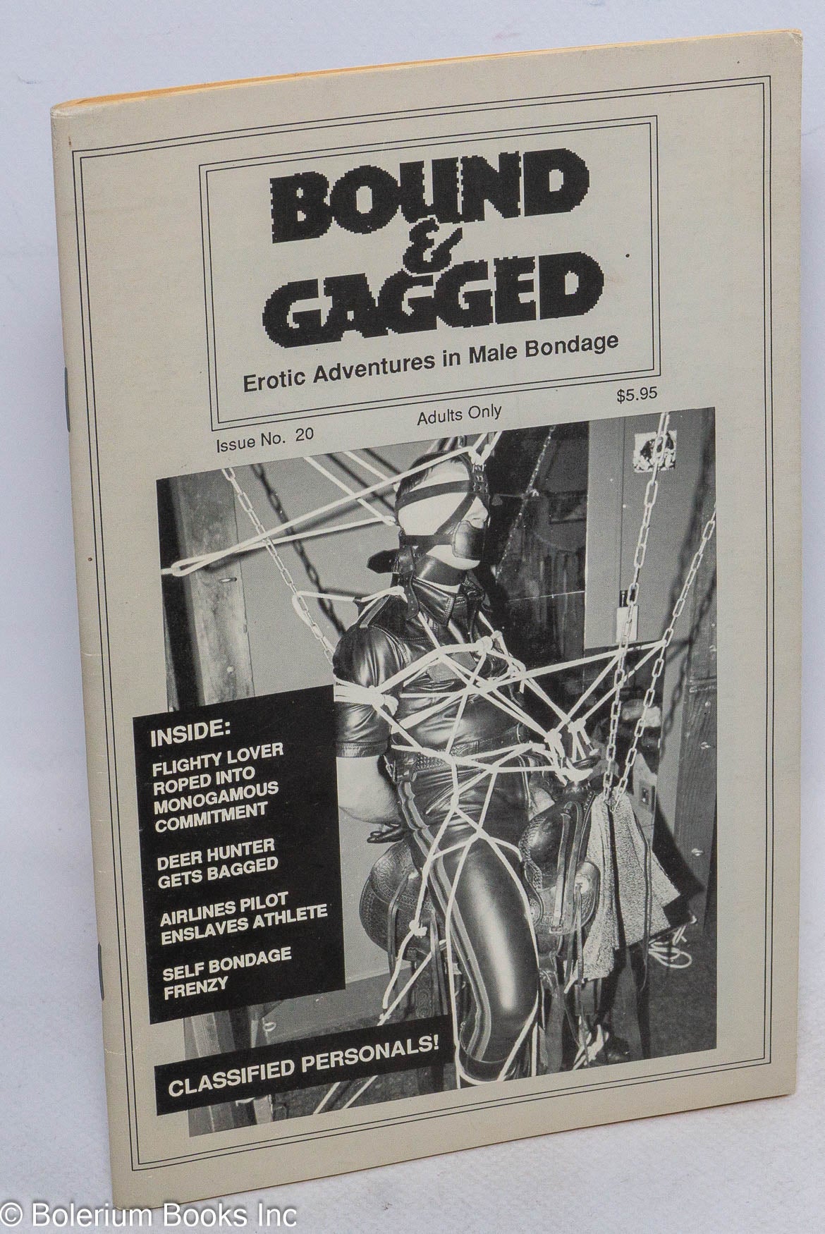 1170px x 1750px - Bound and Gagged: erotic adventures in male bondage; #20, Jan/Feb 1991 |  Bob Wingate, the Hun