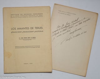 Cat.No: 313951 Two related items together: Los Amantes de Teruel - Tradicion? Traduccion?...