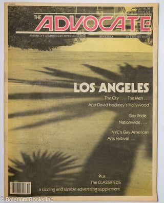 Cat.No: 313994 The Advocate: America's leading gay newsmagazine, bi-weekly in 2 sections;...
