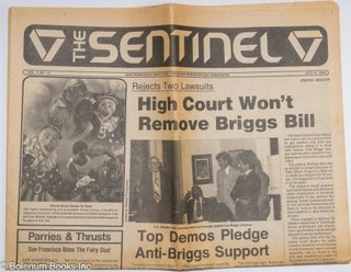 Cat.No: 314022 The Sentinel: vol. 5, #14, July 14, 1978: High Court Won't Remove Briggs...