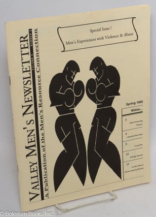 Cat.No: 314055 Valley men's newsletter; a publication of the men's resource...