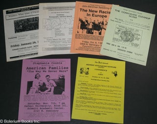 Cat.No: 314094 [Six event handbills by the Chicago branch of Solidarity