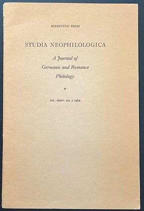 Cat.No: 314157 Aspects of rhetorical analysis: Skelton's Philip Sparrow. Stanley Fish