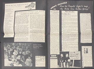 Cat.No: 314182 News flashes from the Parents' fight to keep the Child Care Centers...