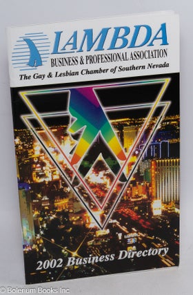 Cat.No: 314216 Lambda Business & Professional Directory 2002: Las Vegas, Nevada