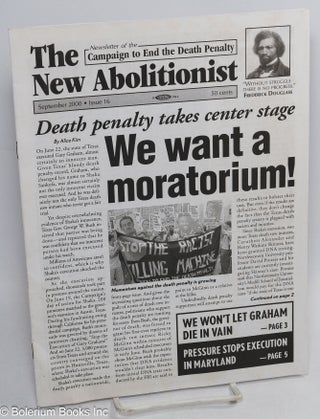 Cat.No: 314315 The new abolitionist; newsletter of the campaign to end the death penalty,...