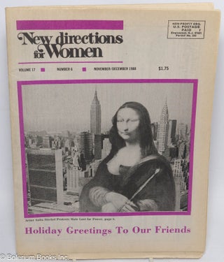 Cat.No: 314363 New Directions for Women: Vol. 17, No. 6, November/December 1988