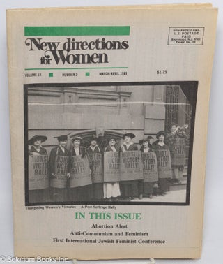 Cat.No: 314364 New Directions for Women: Vol. 18, No. 2, March/April 1989