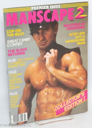 Cat.No: 314442 Manscape 2: Premier Issue, Winter 1986. Jackie Lewis, Thor -in-chief, Tim...