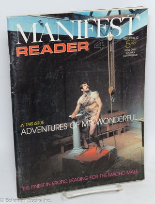 Cat.No: 314475 MR: Manifest Reader; The Finest in Erotic Reading for the Macho Male; #4