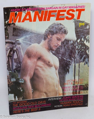 Cat.No: 314491 Manifest: America's Biggest Bargain in Gay Magazines; Vol. 6, No. 22. John...