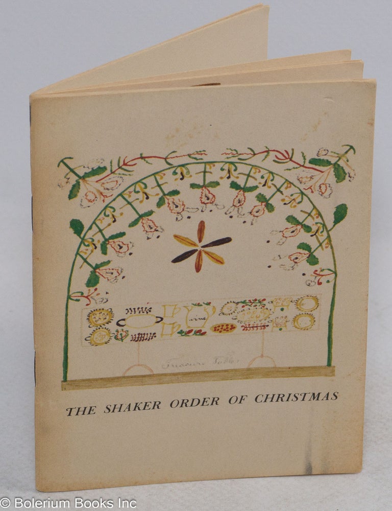 Cat.No: 314529 Shaker order of Christmas. Edward Andrews, Faith.