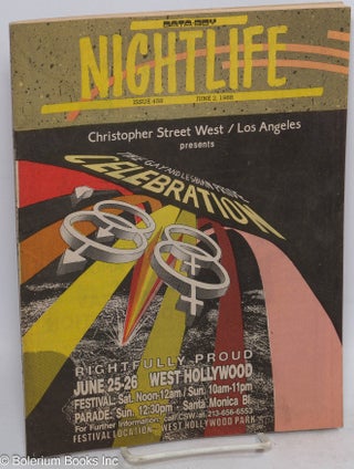 Cat.No: 314547 Data-Boy Nightlife: #458, June 2, 1988: Christopher St. West presents...