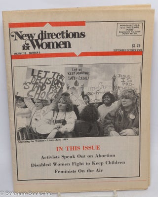 Cat.No: 314568 New Directions for Women: Vol. 18, No. 5, September/October 1989