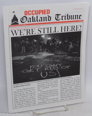 Cat.No: 314585 Occupied Oakland Tribune, Saturday, January 28, 2012. Oakland Occupies its...