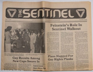 Cat.No: 314600 The Sentinel: vol. 6, #23, November 16, 1979: Feinstein's Role in Sentinel...