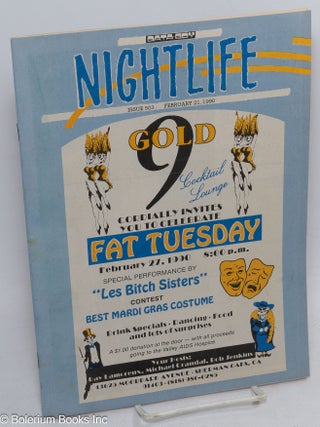 Cat.No: 314627 Data-Boy Nightlife: #503, February 21, 1990. Dave Hodgson, Vic Bonito...
