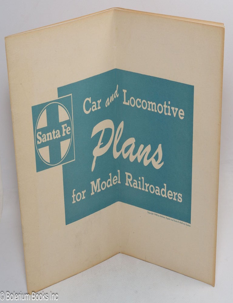 Cat.No: 314661 Car and Locomotive Plans for Model Railroaders. The Model Railroader, staffers.