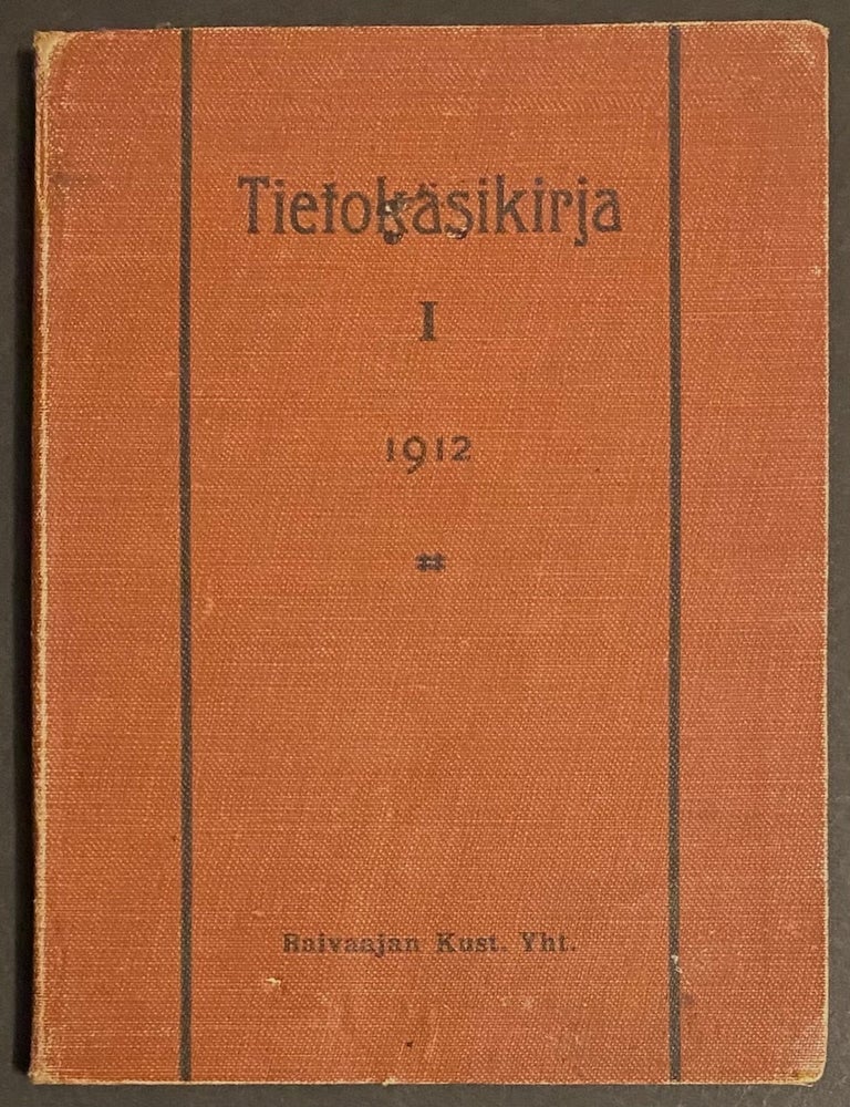Cat.No: 314693 Tietok&auml;sikirja: Amerikan suomalaisille, 1912