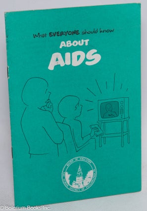 Cat.No: 314700 What everyone should know about AIDS