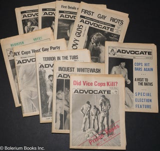 Cat.No: 314720 The Los Angeles Advocate [10 issues]. Dick Michaels, -in-chief