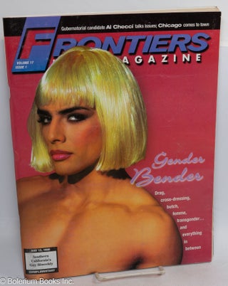 Cat.No: 314733 Frontiers Newsmagazine: vol. 17, #1, May 15, 1998: Gender Bender. Monica...