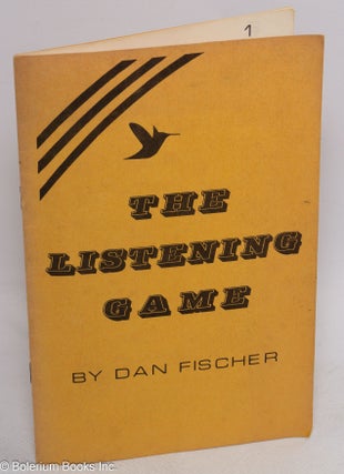 Cat.No: 314735 The Listening Game. Dan Fischer