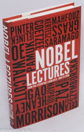 Cat.No: 314817 Nobel Lectures: From the Literature Laureates, 1986 to 2006