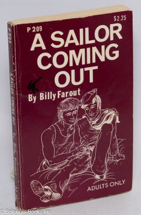 Cat.No: 314845 A Sailor Coming Out. Billy Farout, William Barber