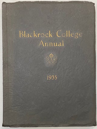 Cat.No: 314869 Blackrock College Annual 1935 [signed by alumnus Éamon de Valera, then...