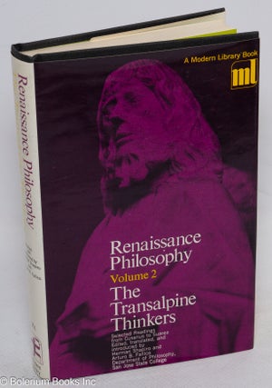 Cat.No: 314878 Renaissance Philosophy Volume 2: The Transalpine Thinkers; Selected...