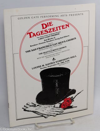 Cat.No: 315004 Golden Gate Performing Arts Presents: Die Tageszeiten, "The Times of Day"...