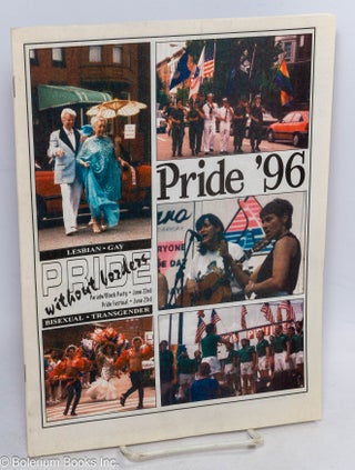 Cat.No: 315053 Pride '96: Pride Without Borders; Parade/Block Party June 22nd, Pride...