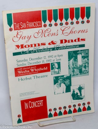 Cat.No: 315162 Moms & Dads: A Holiday Celebration. Saturday, December 12, 1992 at 8 PM, ...